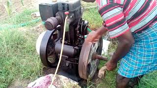 Field marshal 8 HP diesel engine startup [upl. by Yahsat]