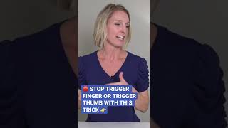 Stop Trigger Finger or Trigger Thumb FAST virtualhandcare handexercises thumb triggerfinger [upl. by Hibben349]