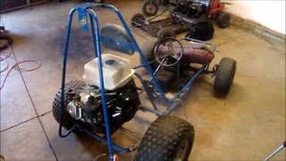 5 to 11 HP Go Kart Engine swap Part 2 [upl. by Siobhan718]