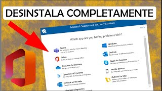 DESINSTALAR Office por COMPLETO  Cualquier versión 2023 [upl. by Dyanna616]