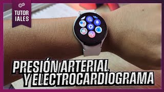 Galaxy Watch Cómo medir tu tensión arterial con Samsung Health Monitor app [upl. by Brieta]