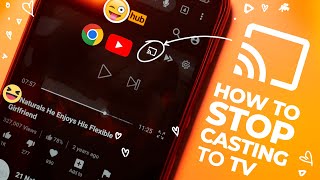 How To Stop Casting To TV from YouTube and Chrome [upl. by Elazaro603]