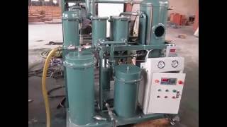 Start machine by real operation for TYA vacuum oil purifier [upl. by Ellinger273]