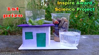 Inspire Award Science Projects 2023  Innovative Ideas For Science Projects  Water Purification [upl. by Suirada]