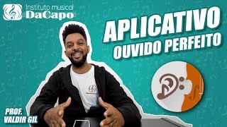 DICA DE APLICATIVO 01 OUVIDO PERFEITO  O melhor app para estudantes de musica [upl. by Ermentrude280]