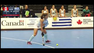 Canada 🇨🇦 vs Uruguay 🇺🇾 Indoor Cup Day matchvue hockey youtube trending [upl. by Eeniffar]