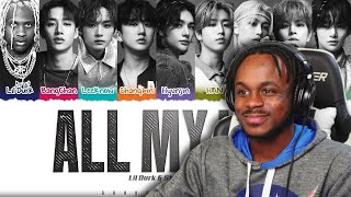 Lil Durk Stray Kids  All My Life Stray Kids Remix REACTION [upl. by Gnad]