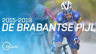 The Best of De Brabantse Pijl from 2015 to 2019  inCycle [upl. by Ribal]