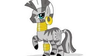 How to draw Zecora from My Little Pony Friendship is Magic [upl. by Kleinstein48]