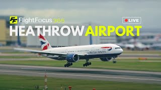 Heathrow Airport Live  Monday 18th November 2024 [upl. by Yalhsa]