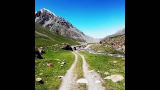 Tosor Pass descending mountains offroad travel nature mountainroadtrip [upl. by Rabaj873]