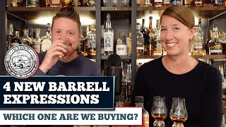 Barrell Bourbon 4Bottle Tasting Which Barrell Whiskey Are We Buying [upl. by Nitsur]