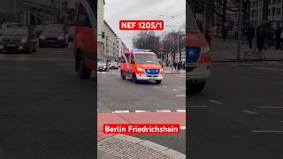 nef einsatzfahrt berlin blaulicht berlingermany einsatz berlinerfeuerwehr germany [upl. by Watkin]