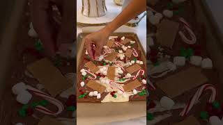 Making the Holiday Chocolate Bark Trend To melt chocolate heat oven to 120 and melt for 10 min [upl. by Elleinod]