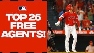 The Top 25 free agents Where will they land Feat Shohei Ohtani Cody Bellinger and MORE [upl. by Grimona]