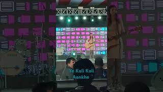 Ye Kali Kali Aankhen Live Performance by Snehilive NITSikkimUdgamreels music livemusic love [upl. by Enirhtac]