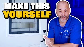 Make Your Own Custom Front Door DIY Door Installation [upl. by Irok134]