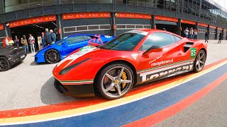 Ferrari 488 GTB Onboard Zandvoort circuit [upl. by Aguie]