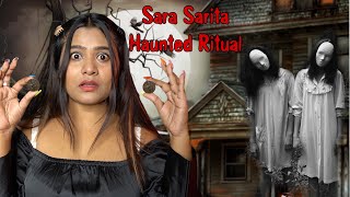 I Played the most HORROR game quotSARA SARITAquot 😱  Twin sister story RIA [upl. by Aissela]