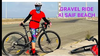 GRAVEL RIDE  AL SAIF BEACH [upl. by Pentha193]