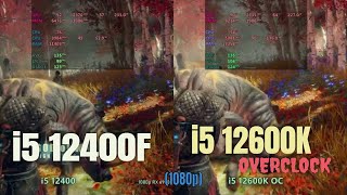 i5 12400 vs i5 12600k oc in 2024 [upl. by Anahcra100]