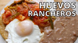 How To Make HUEVOS RANCHEROS  THE BEST Mexican Breakfast [upl. by Ul]