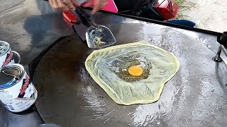 Thai street Food  banana pancake thailand declicious thai food [upl. by Branham270]