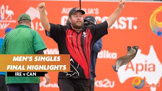 2023 World Bowls Championships  Mens Singles Final Highlights [upl. by Ycram413]