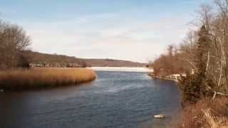 Bridgetown Bridge Narragansett RI Spring Striper Fishing Narrow River [upl. by Notsuj738]