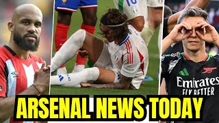 IM BACK ARSENAL NEWS TODAY  Mbuemo Transfer Odegaard amp Calafiori injury update New Trossard DEAL [upl. by Rosalinde]