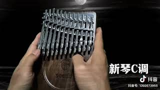 The White Moonlight Jeff Chang  seeds kalimba 24 key [upl. by Lester57]