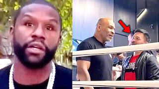 Floyd Mayweather FINALLY SPEAKS On Mike Tyson TRAINING Manny Pacquiao For REMATCH [upl. by Imeon]