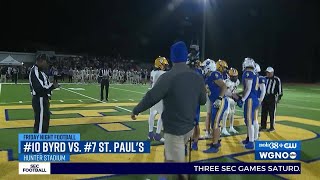 FNF Byrd tops St Pauls 3715 in Division I Select playoff showdown [upl. by Sharity592]