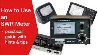 How to Use an SWR Meter standing wave ratio meter  guidelines amp tips [upl. by Friedlander]