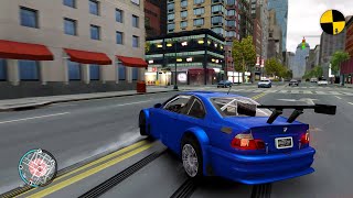 GTA 4 Crazy BMW M3 GTR Crashes Ep29 [upl. by Ik423]