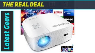 GooDee Smart Projector Unboxing and First Impressions [upl. by Sivet]