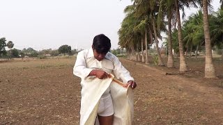 How to wear lengthy 8 muzham silk dhoti and fold [upl. by Moule]