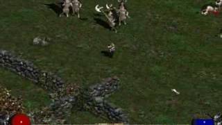 Diablo II The Secret Cow Level [upl. by Ocirederf]