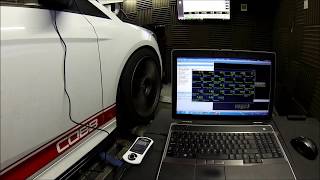 FOCUS ST MSD360 with 520Nm  Forged Engine  Hybrid Turbo  Dyno Run [upl. by Nonnahs]