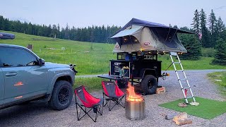 2 Day Camp amp Hike To Grotto Falls In Montana [upl. by Falcone]