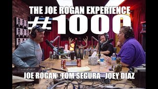 Joe Rogan Experience 1000  Joey Diaz amp Tom Segura [upl. by Neema402]