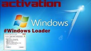 วิธีการ Crack Windows7 ด้วยโปรแกรม Windows Loader [upl. by Moshe]