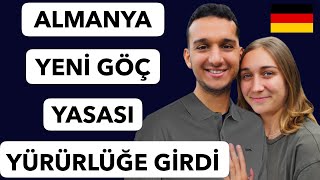 Almanya Yeni Göç Yasası Yürürlüğe Girdi  AB Mavi kart Almanya Fırsat kartı 2024 [upl. by Eelanna]