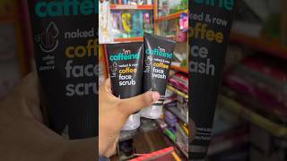 M Caffeine Face wash and Scrub Use review shorts youtubeshorts trending viral [upl. by Hildegard]