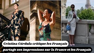 Cristina Córdula Dévoile son Amour pour la France et Confirme les Clichés sur les Français [upl. by Seabrook148]