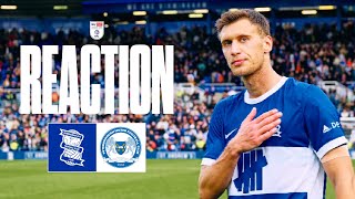 REACTION  Krystian Bielik ft Christoph Klarer  Birmingham City 32 Peterborough United [upl. by Herald]