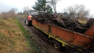 Obornik Ursusami wywożony Naturalne nawożenie [upl. by Eidderf]