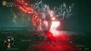 Regal Ancestor Spirit Elden Ring Convergence Mod Avatar Build Boss Kill [upl. by Amora]