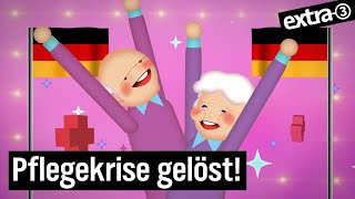 So lösen wir den Pflegenotstand  extra 3  NDR [upl. by Allertse]