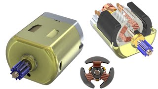 SolidWorks RE Tutorial  337 DC Motor complete video Project 11 [upl. by Deragon]